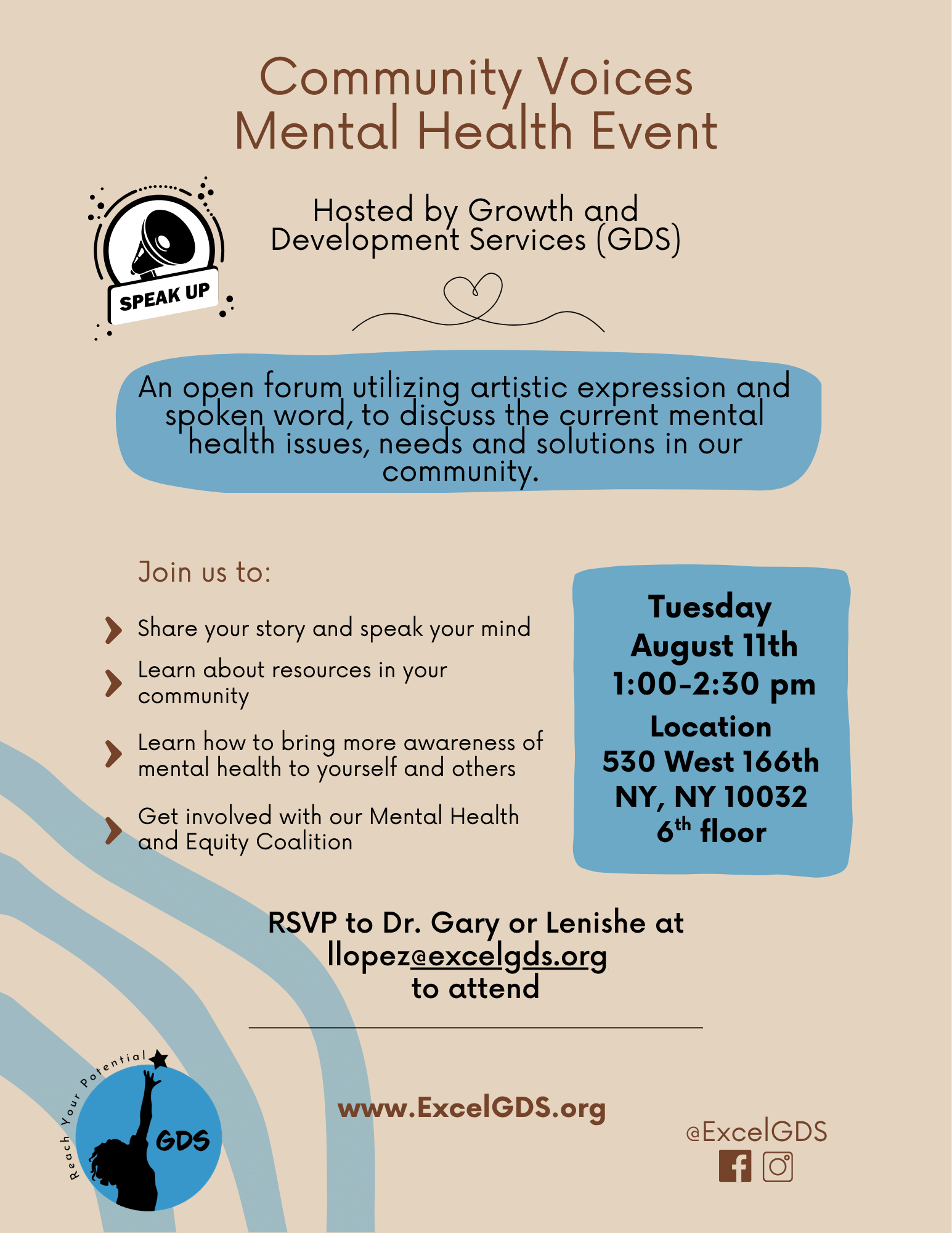 Community Voices Event Flyer (1) 25th Event Kickoff